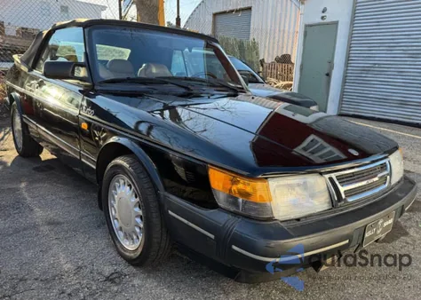 1988 Saab 900 из США, поврежденный, VIN YS3AT76L3J7040435
